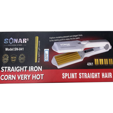 Sonar 4-in-1 Hair Straightener and Crimping Iron image