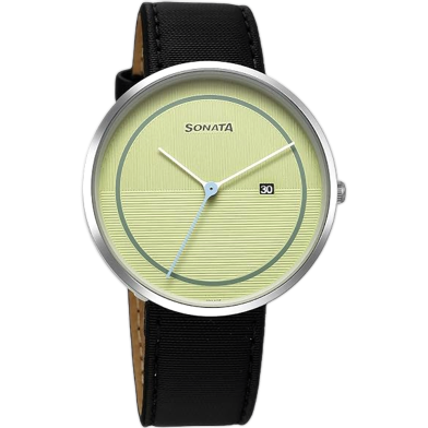 Sonata Ascent Quartz Analog Green Dial Watch For Men image
