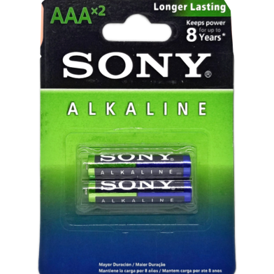 Sony Alkaline Battery AAA LR-03 AM-4 1.5V (2Pcs) image
