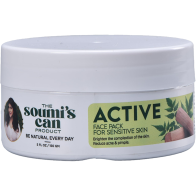 Soumi's Can Product Active Face Pack for Sensitive Skin 150g INDIAN image