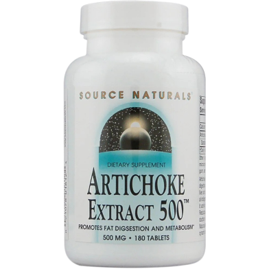Source Naturals Artichoke Extract - 500mg - 180 Tablets image