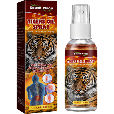 South Moon Tiger Oil Spray Rheumatic Arthritis Relief Muscle Pain Stasis Treatment Neuralgia Care Joint Neck Pain Massage Oil image