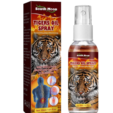 South Moon Tiger Oil Spray-relieve Knee Joint Muscle Cervical Lumbar Pain Spray 30 ml image