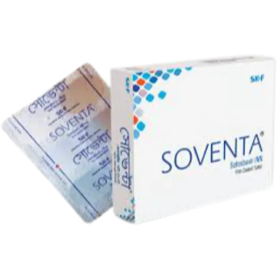 Soventa 400 mg Tablet 10's Strip image