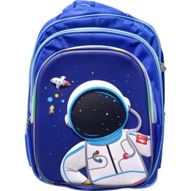 Space Astronaut 16 inch Backpack School Bag image