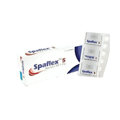 Spaflex 5 mg Tablet 10's Strip image