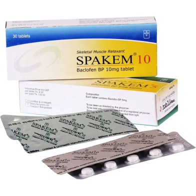 Spakem 5 mg Tablet 10's Strip image