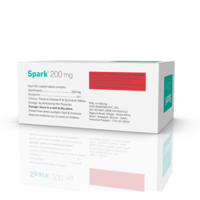 Spark 200 mg Tablet 10's Strip image