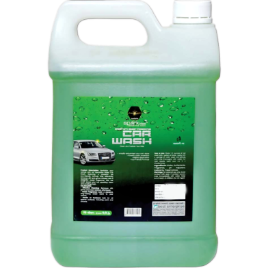 Spark Bliss Car Wash Green With Sweet Fragrance Blose Clean Shine Protect, Clean and Freshen Your Ride- 5Lt image