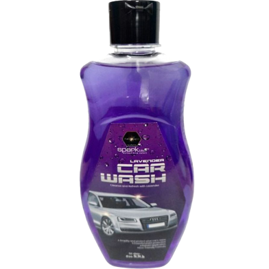 Spark Bliss Car Wash Lavender Fragrance, Blose Clean and Shine, Protect, Clean and Refresh Your Ride- 500ml image