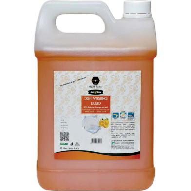 Spark bliss Dish Wash Liquid Orange - 5Ltr image
