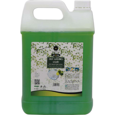 Spark bliss Dish wash Liquid Lemon Green- 5Ltr image