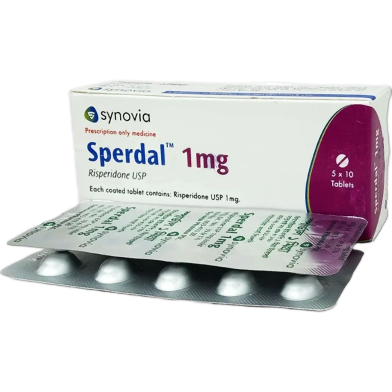 Sperdal 1 mg Tablet 10's Strip image
