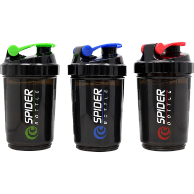 Spider Shake Bottle – Perfect Gym Protein Mixer image