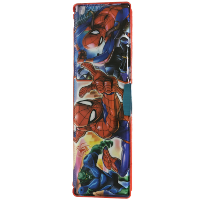Spiderman Pencil And Pen Box With Sharpener image