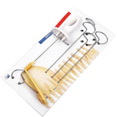 Spiral Potato Cutter – Make Crispy Tornado Fries at Home Easily image