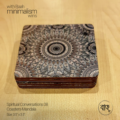 Spiritual Conversations 08 Coasters-Mandala (set of six) image