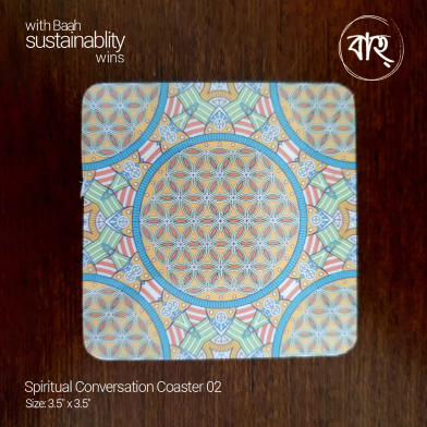 Spiritual conversation coaster 02 (set of six) image