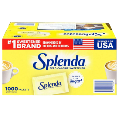 Splenda Zero Calorie Sweetener (1000 Packets) 1 kg image