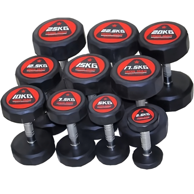 Sports And Fitness 10kg PU Dumbbell pcs Sports And Fitness