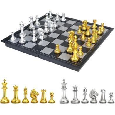 Sports And Fitness 12 inch / 30.48 cm Premium Quality Magnetic Chess Board image