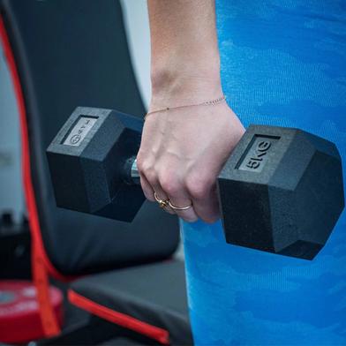 Alkaso sports 5kg Hex Dumbbell 1 pcs Slide 4