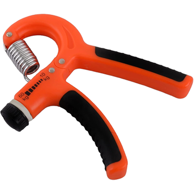 Sports And Fitness Adjustable Hand Grip 10-60kg Orange Color Slide 4