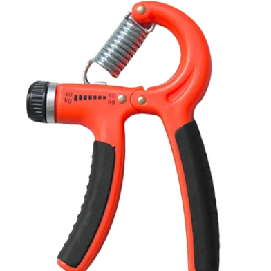 Sports And Fitness Adjustable Hand Grip 10-60kg Orange Color Slide 2
