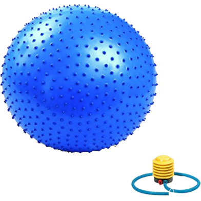 Sports And Fitness Chinese 75cm Gym Ball Yoga Fitness Ball Pimpled Bubble image