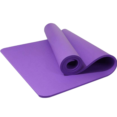 3*6 Feet Sports And Fitness Yoga Mat Purple Color image