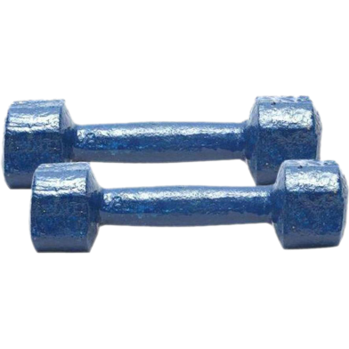 Sports House 4kg Dumbbell - Navy Blue Combo Pack image