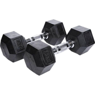Sports House Hex Dumbbells Pair 15 KG image