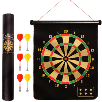 Sports and Fitness Magnetic Dartboard 15 inch image