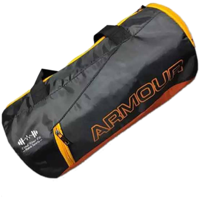 Sports and Gym Bag for Men and Women-16/8 Inch Black Color/Fitness