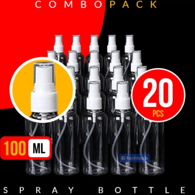 Spray Bottle 20 Pcs Combo Pack 100 ml image