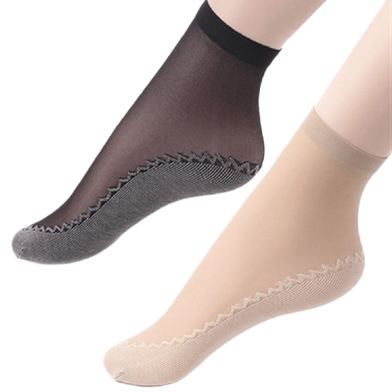 Spring And Summer Comfortable Cotton Velvet Bamboo Fiber Socks For Women image