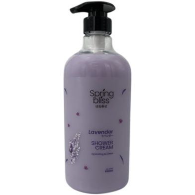 Spring Bliss Lavender Shower Cream - 950ml image