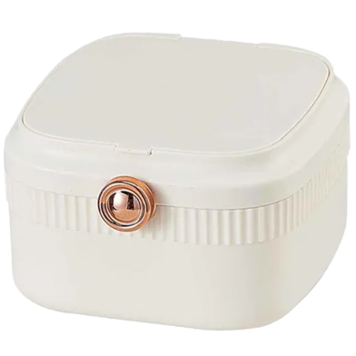 Square Jewelry Box Square Jewelry Case Jewelry Storage Box Jewelry Display Box With Mirror jewelry Box With Mirror image