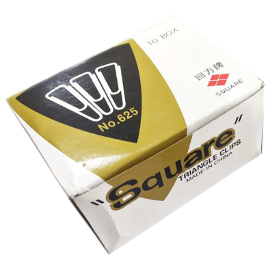 Square Triangle Paper Clip 625 25mm Triangle Shape 2 Box image