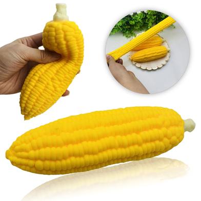 Squishy Party Favors Corn Shape Toys For Kids - 1 Pcs Yellow Color image