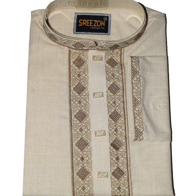 Sreezon Premium Off White Panjabi image