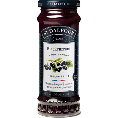 St Dalfour Blackcurrant Fruit Spread 284gm image