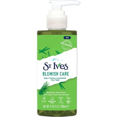 St. Ives Blemish Care Tea Tree Daily Facial Cleanser 200ml image
