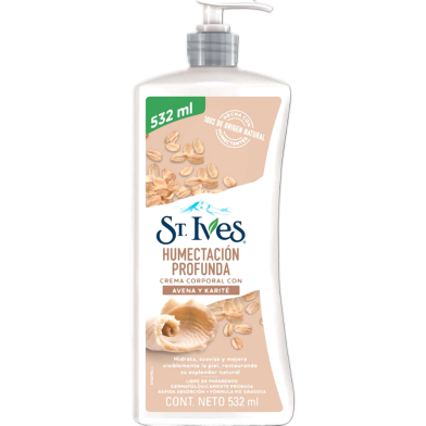 St Ives Deep Moisturizing Oats And Shea Body Cream 532ml image