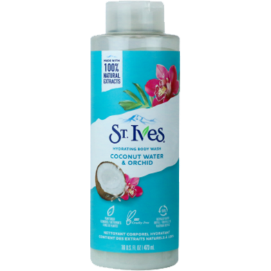 St. Ives Hydrating Coconut Water And Orchid Body Wash 473ml image