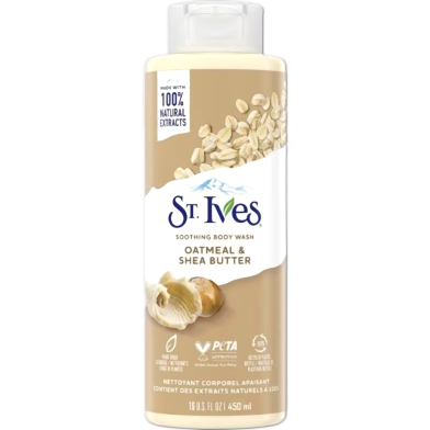 St. Ives Oatmeal And Shea Butter Soothing Body Wash 450ml Thailand image