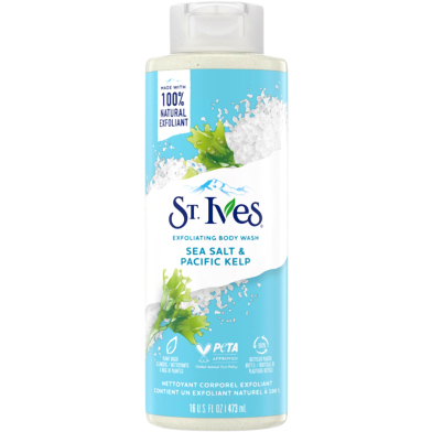 St. Ives Sea Salt Pacific Kelp Exfoliating Body Wash 473ml image