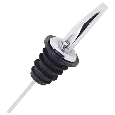 Stainless Steel Bottle Pourers No Spill Liquid Dispenser For Oil Syrup Juice And Liquor image