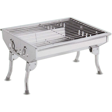Stainless Steel Combined Charcoal Barbecue BBQ Grill / Stainless Steel Combined Barbecue image