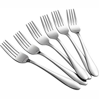 Stainless Steel Spoon Set - 6 Pcs image